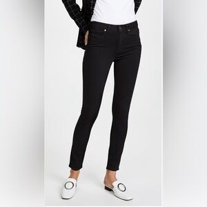 PAIGE Hoxton Ankle Black Jean